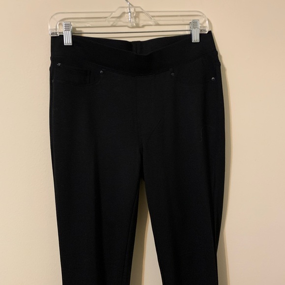 SEVEN7 Pull On Black Leggings size Medium - Picture 2 of 11